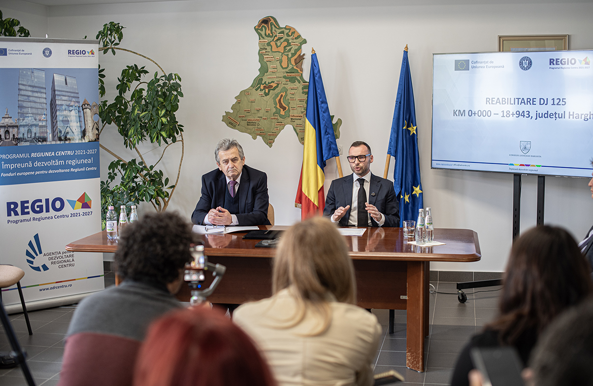 Dánfalvától Balánbányáig korszerűsítik a 125-ös megyei utat Dánfalvától Balánbányáig korszerűsítik a 125-ös megyei utat